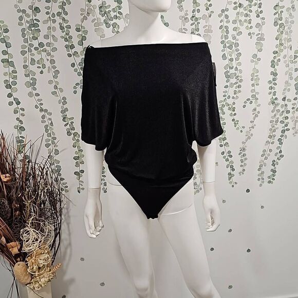 Alexia Admore One Shoulder Bodysuit Size M - Picture 3 of 7